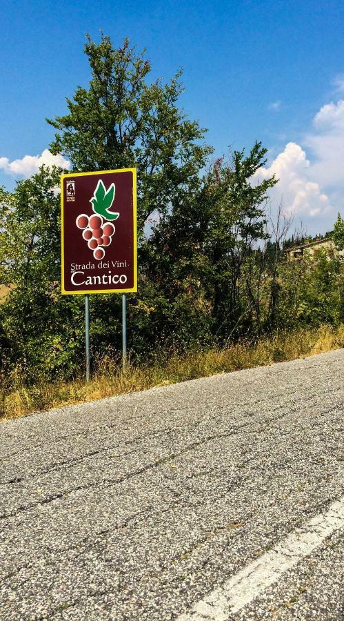 Apartamento Umbria, "Casa Sagrantina" Con Piscina E Pergolato Collazzone Exterior foto